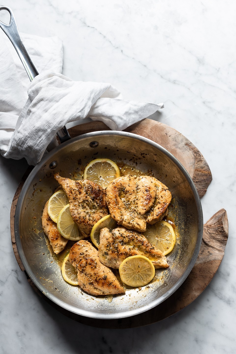 Quick Lemon and herb chicken