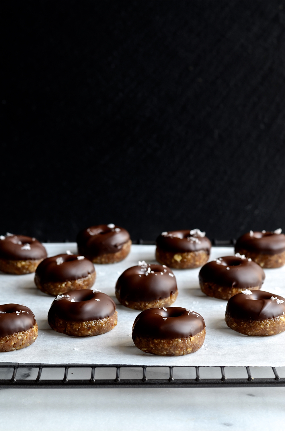 Chewy no-bake mini donuts