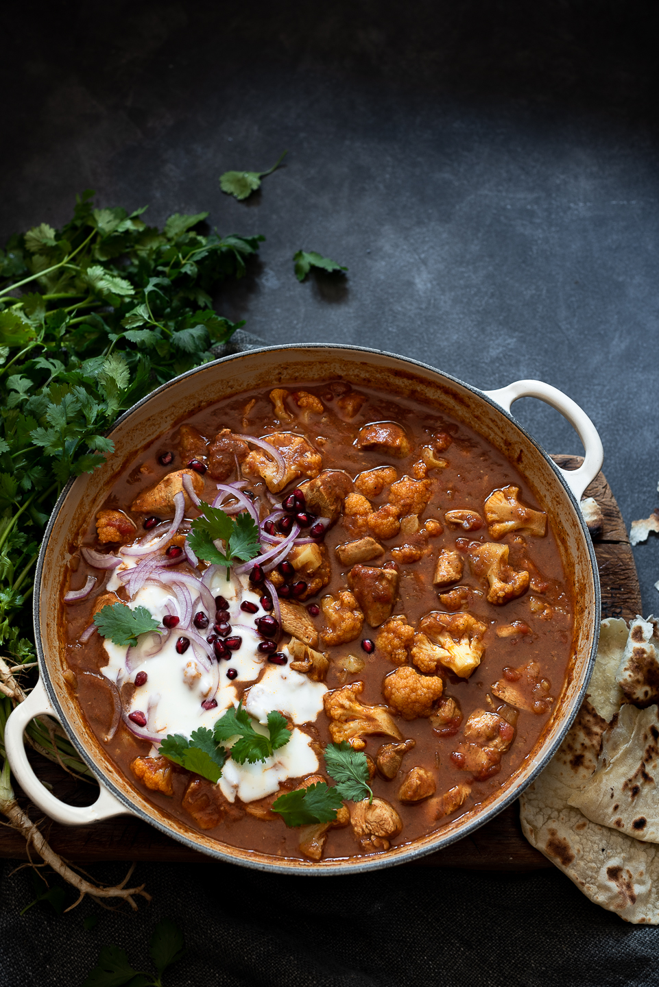 Chicken and cauliflower Korma