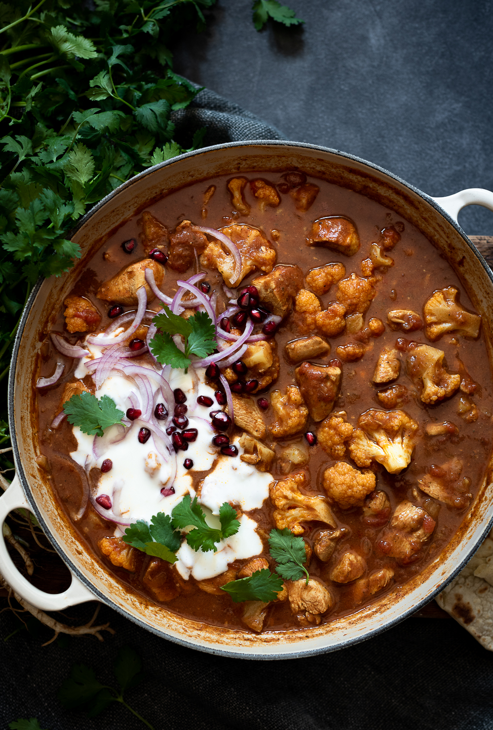 Chicken and cauliflower Korma