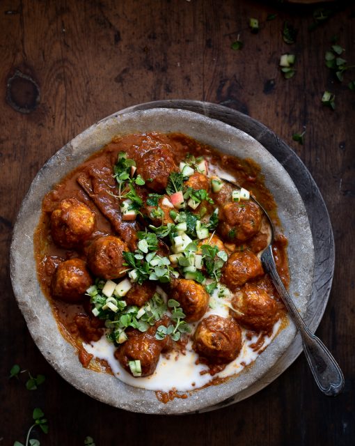 Cape Malay Chicken Meatball Curry