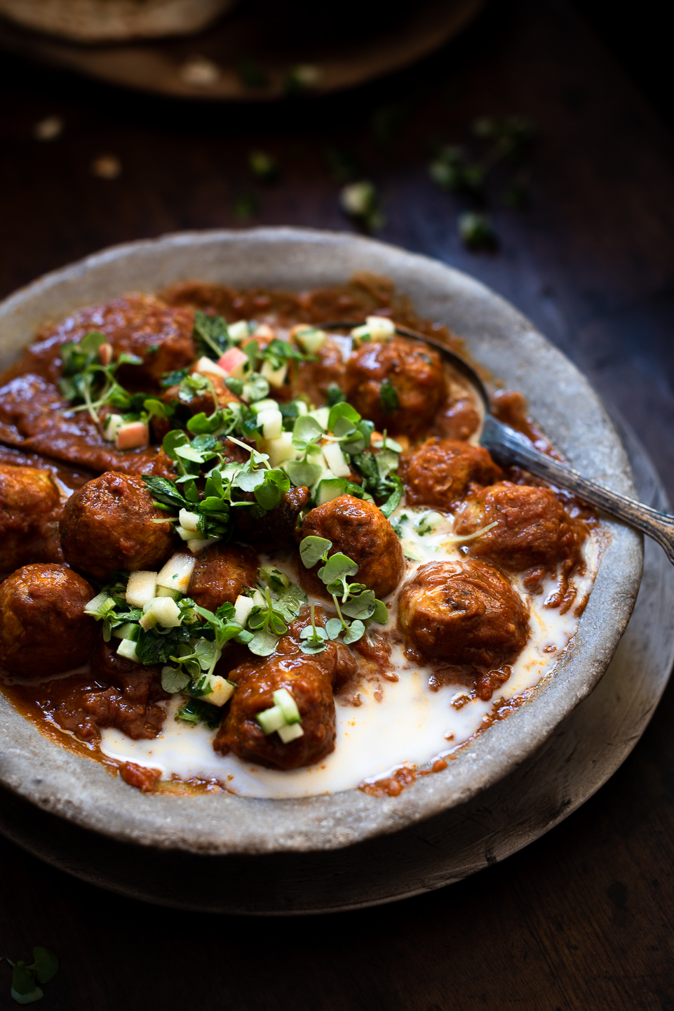 Cape Malay Chicken Meatball Curry