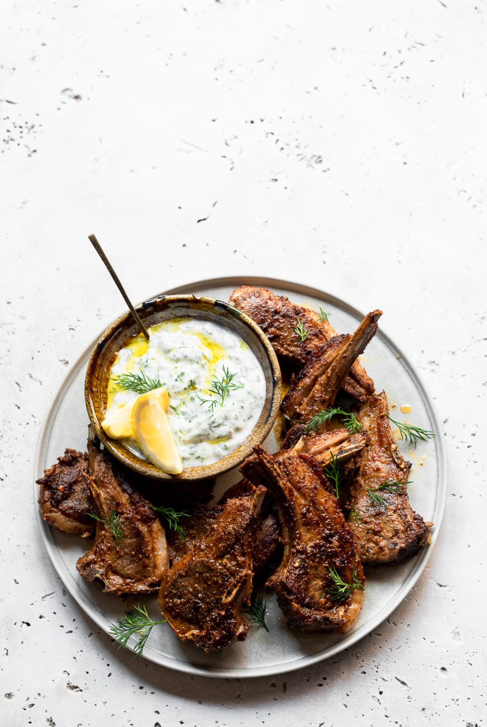 Marinated Spiced Lamb Chops