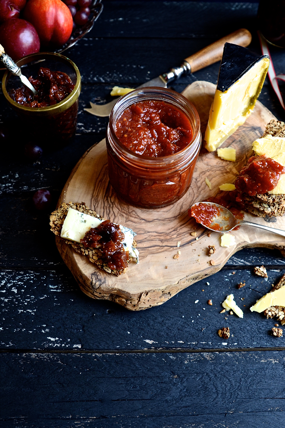 Sweet chilli tomato jam