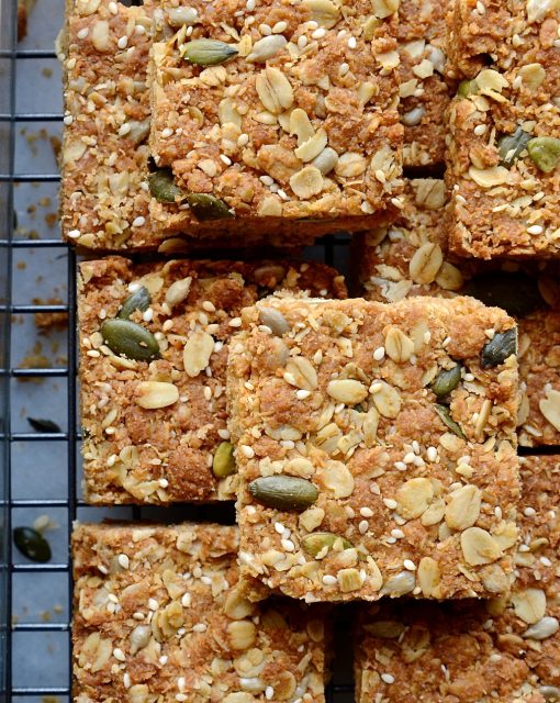Healthy Seeded Crunchies