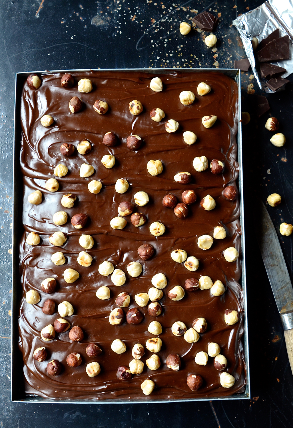 Milk soak chocolate sheet cake