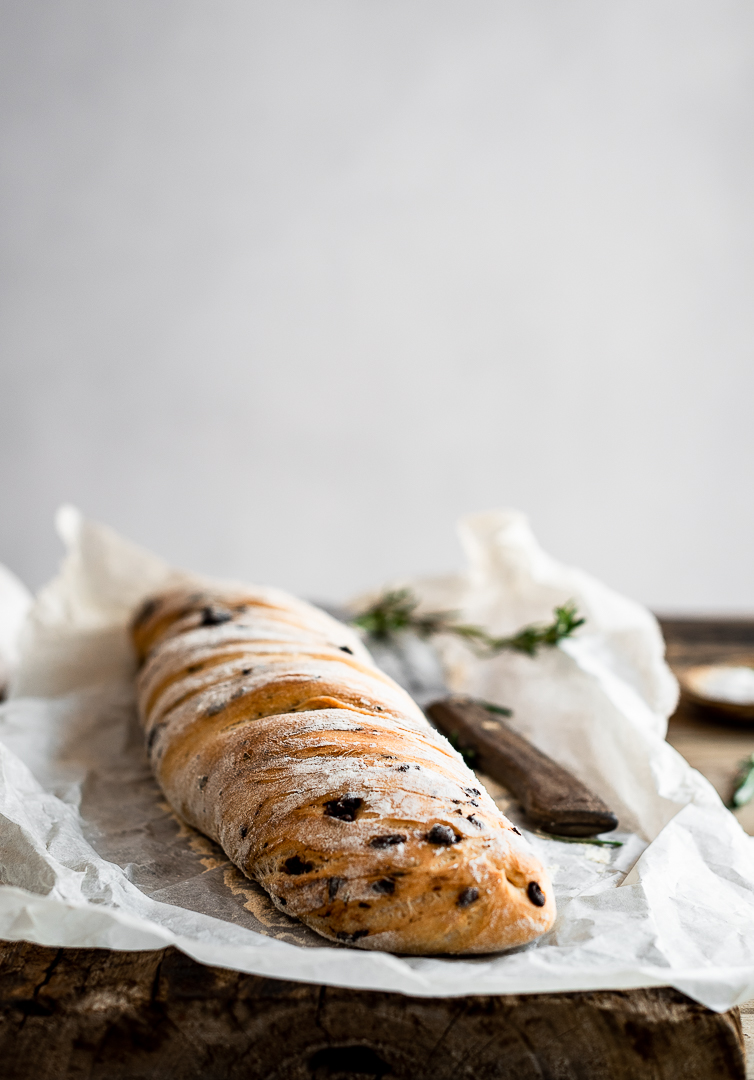Twisted Olive Bread