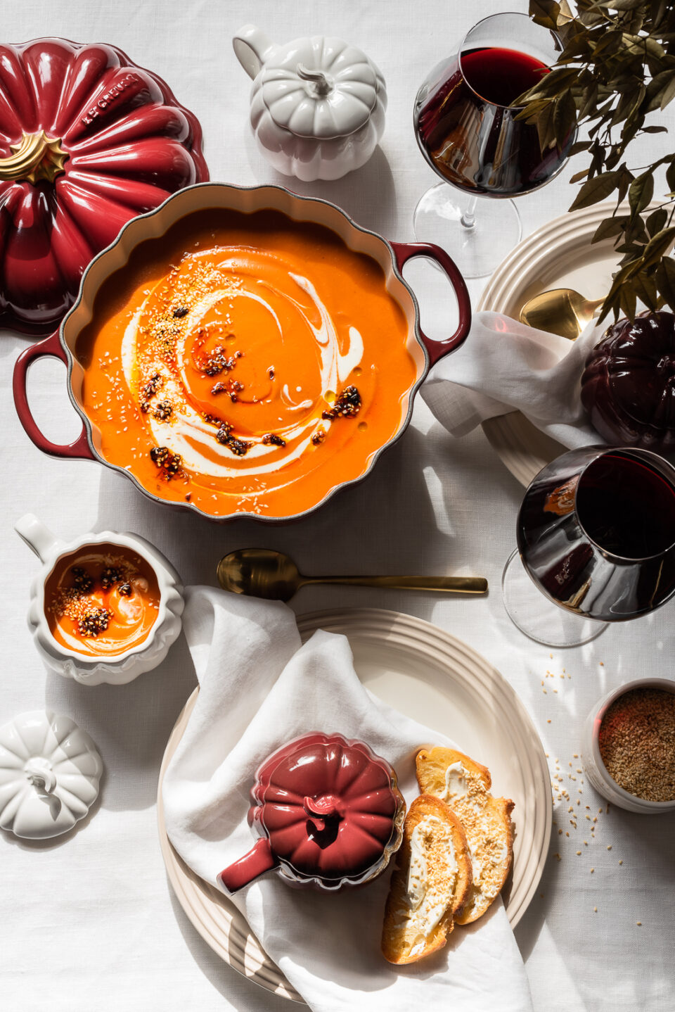 Gochujang Lentil and Tomato Soup