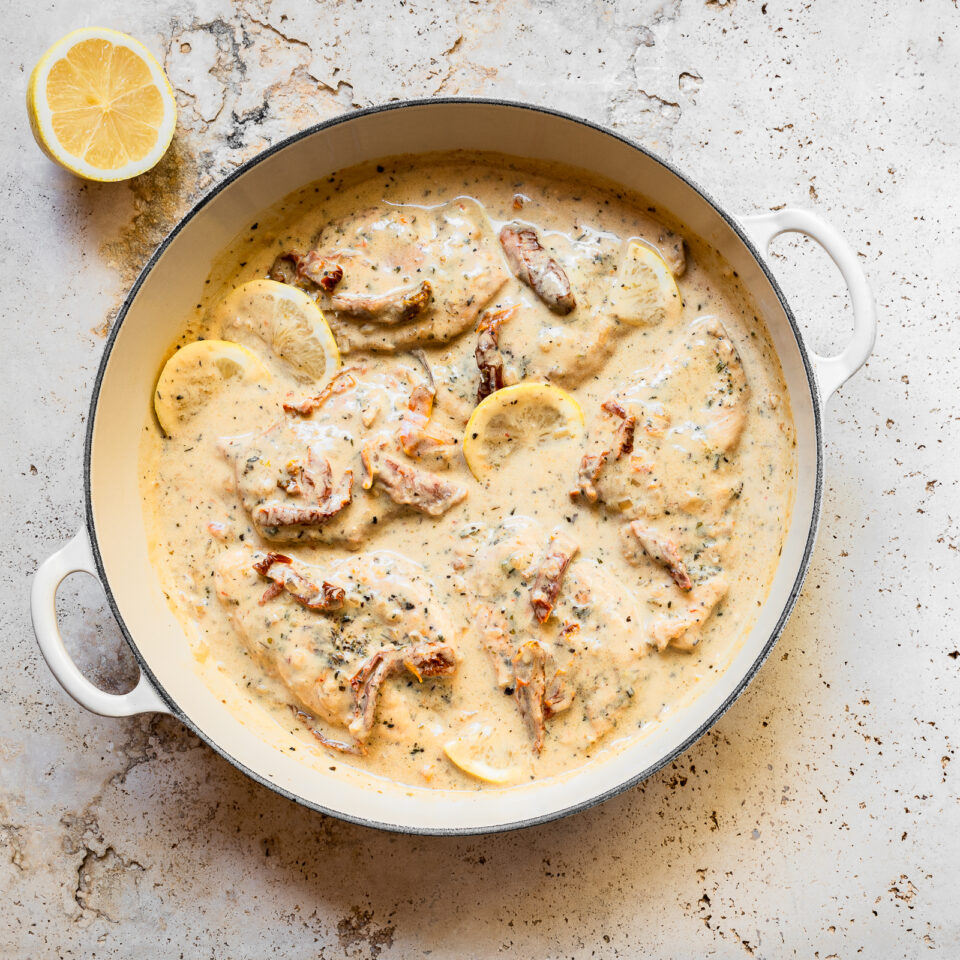 Weeknight Tuscan Chicken